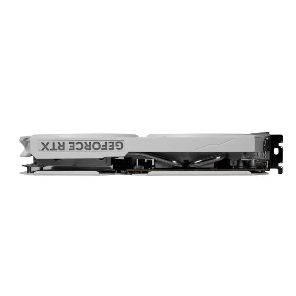 Galax GeForce RTX™ 4060 EX White 1-Click OC Graphics Card | Up to 2580 MHz, 8GB GDDR6, 128-bit, 3 x DisplayPort 1.4a, HDMI 2.1, PCI-E 4.0, NVIDIA DLSS 3 | 2X AI & Ray Tracing Performanc - Image 6