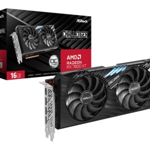 ASRock AMD Radeon Rx 7800 Xt Challenger 16Gb Oc Graphics Card - Pci_E_X16, Gddr6
