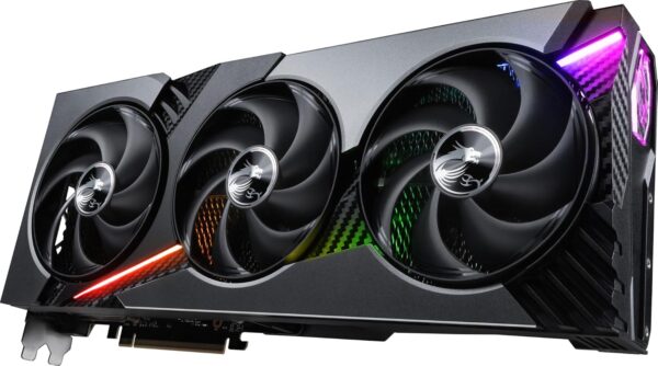 MSI GeForce RTX 5080 16G Vanguard SOC Launch Edition Graphic Card - NVIDIA GeForce RTX 5080 GPU, 16GB GDDR7 256-bit Memory, 30 Gbps, PCI Express Gen 5 Interface, Upto 2730 MHz, STORMFORCE Fan - Image 2