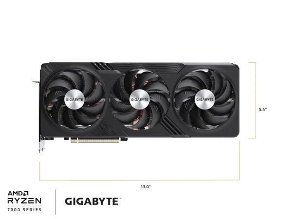 GIGABYTE Radeon RX 7900 XTX Gaming OC 24G pci_e_x16 Graphic Card, 3X Windforce Fans, 24GB 384-Bit GDDR6, GV-R79XTXGAMING OC-24GD Video Card - Image 5