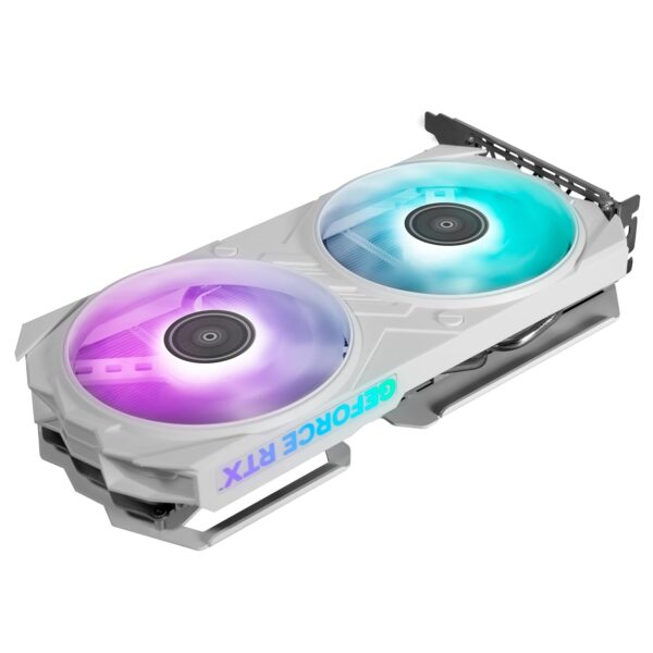 Galax GeForce RTX™ 4060 EX White 1-Click OC Graphics Card | Up to 2580 MHz, 8GB GDDR6, 128-bit, 3 x DisplayPort 1.4a, HDMI 2.1, PCI-E 4.0, NVIDIA DLSS 3 | 2X AI & Ray Tracing Performanc - Image 2