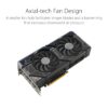 ASUS Dual GeForce RTX™ 4070 Super OC Edition Graphics Card (PCIe 4.0, 12GB GDDR6X, DLSS 3, HDMI 2.1, DisplayPort 1.4a, 2.56-Slot Design, Axial-tech Fan Design, Auto-Extreme Technology, and More) - Image 2