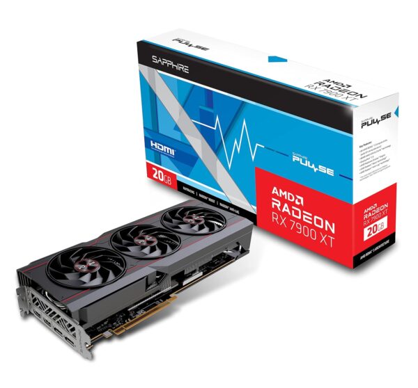 Sapphire Pulse AMD Radeon Rx 7900 Xt Gaming Oc 20Gb Gddr6 Dual Hdmi/Dual Dp Lite,pci_e_x16